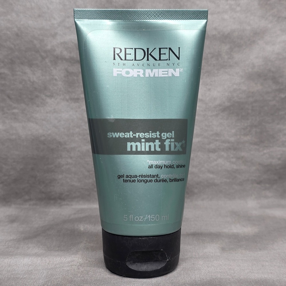 REDKEN Sweat-Resist Gel‎ Mint Fix for Men - Max Hold - 5 fl oz